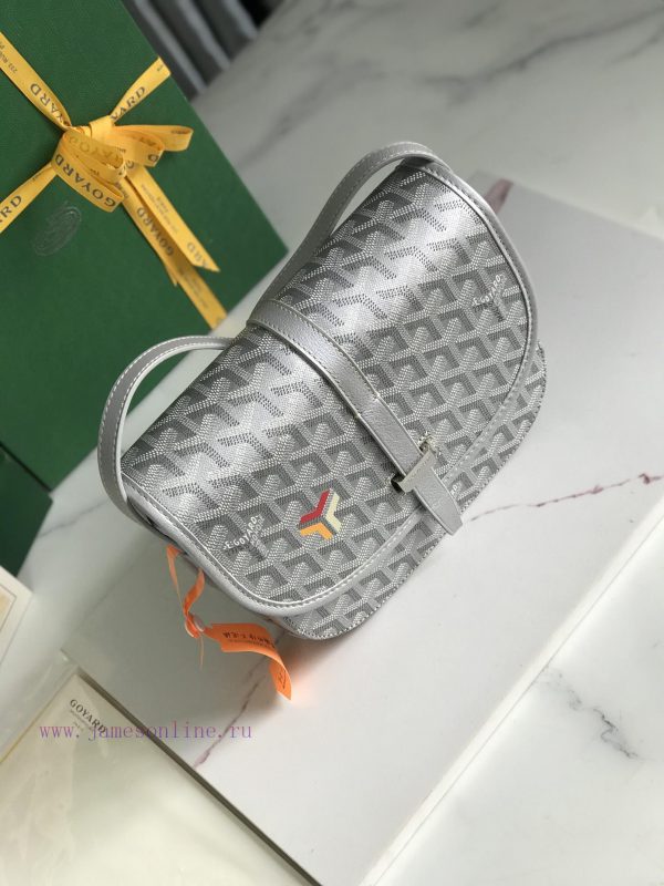 ? Goyard Belv é d è re II Sliver Space SilverThe classic quality of the Belv é d è re bag i vmv9yxdf - Image 7