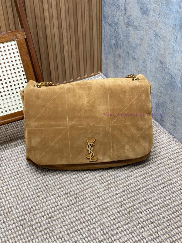 YSL suede JAMLE new autumn and winter color brown series, can wander back and armpit back, c ordi85ml