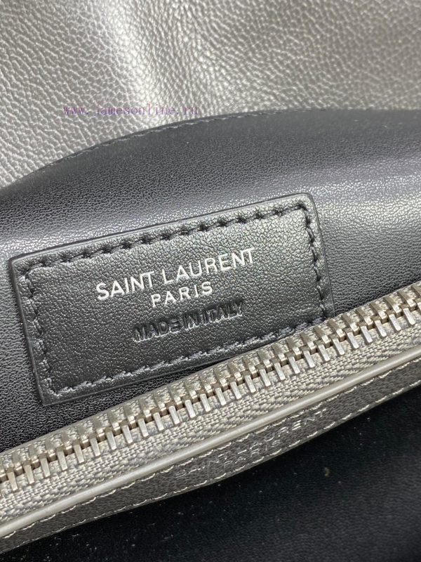 YLS Saint Laurent messenger bag gold classic large handbag imported from Europe, made of ori im3php4d - Image 8