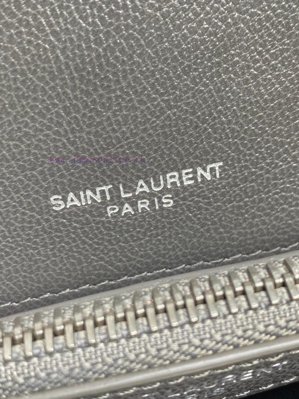 YLS Saint Laurent messenger bag gold classic large handbag imported from Europe, made of ori im3php4d - Image 9