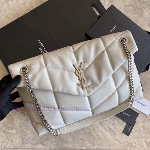 Saint Laurent Paris new model can be folded back, single shoulder, quilted lambskin bag colo nc4xdla7
