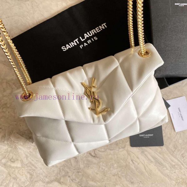 Saint Laurent Paris new model can be folded back, single shoulder, quilted lambskin bag colo l4dh86ru