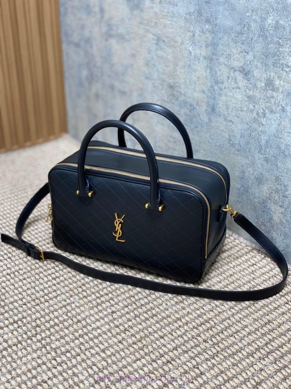 YSL's winter new product has to say that this LIYA stitched sheepskin leather small travel b mati9xfc - Image 3