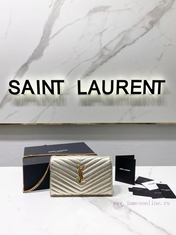 YSL Saint Laurent's popular top of the line diamond pattern original single replica can be u twu2n6px
