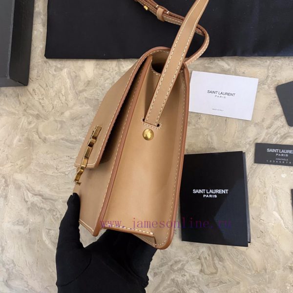 KAIA BAG vegetable tanned vertical shoulder bag, brand new Kaia front flip shoulder bag, sim jyv79c3w - Image 4