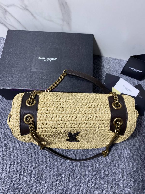 NIKI woven bag is here~Full of artistic atmosphere, Lafite weaving is very solid, super text n8bgxx63 - Image 7