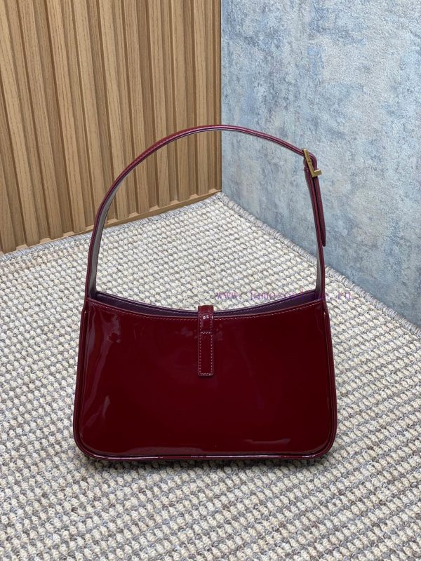2021 Spring/Summer YSL New Lacquer Underarm Bag with Minimalist Appearance and Logo, Simple ci1lfpm6 - Image 3