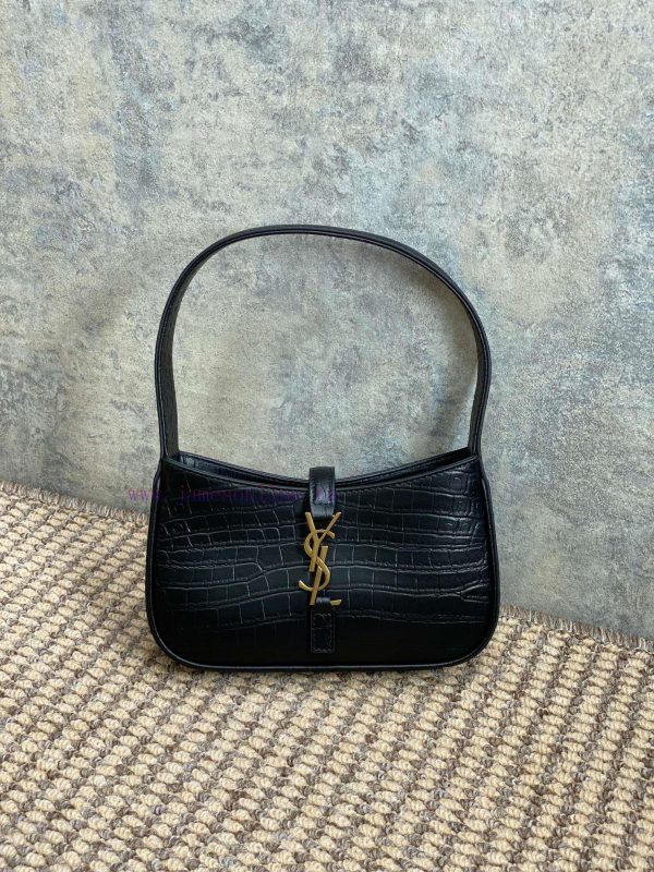 Crocodile Pattern Small 2022 Spring/Summer Fashion YSL New Underarm Bag with Minimalist Appe mch5f33q