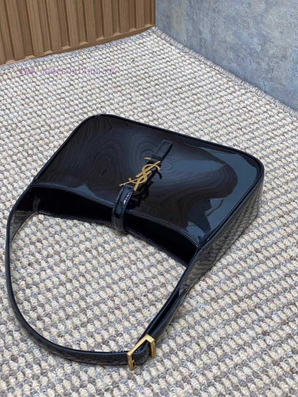 2021 Spring/Summer YSL New Lacquer Underarm Bag with Minimalist Appearance and Logo, Simple 74daouth - Image 5