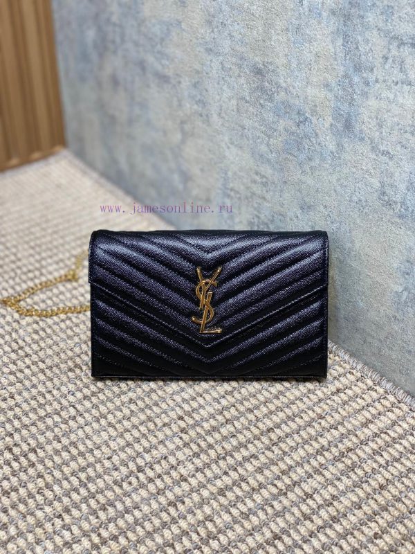YSL Saint Laurent's popular top caviar ball pattern original single replica can be used as a ygqb4moy