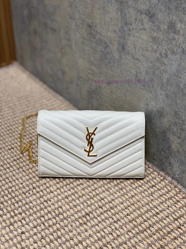 YSL Saint Laurent's popular top caviar ball pattern original single replica can be used as a wi2o7j4a