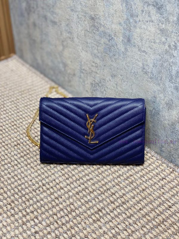 YSL Saint Laurent's popular top caviar ball pattern original single replica can be used as a v59ahya1