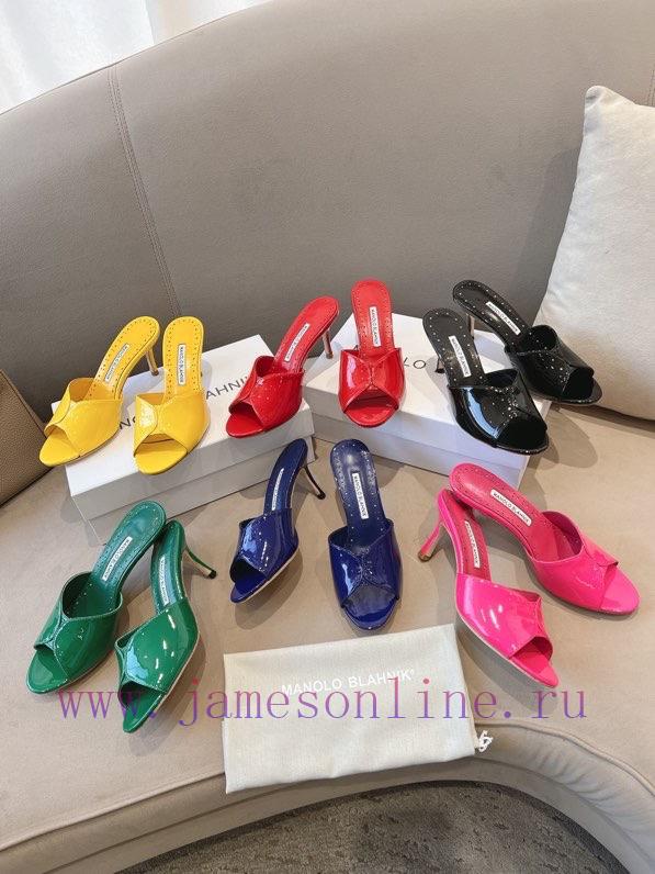 Manolo Blahni * new style, irresistible slippers that can be worn all year round, with a delko09a2dk