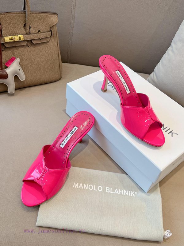 Manolo Blahni * new style, irresistible slippers that can be worn all year round, with a delko09a2dk - Image 10