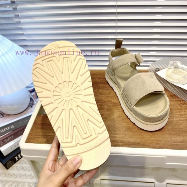 UGG Summer New Gold Star Sandals Thick BottomVelcro adjustable upper, simple and atmosphericfzgmajaj - Image 9