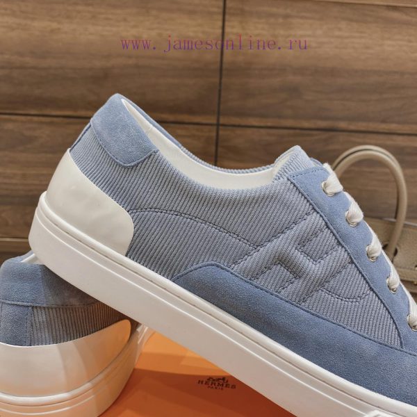 Men's 20 couple's H home 23ss early spring white shoes with last design and British retro stfwhpia4l - Image 9