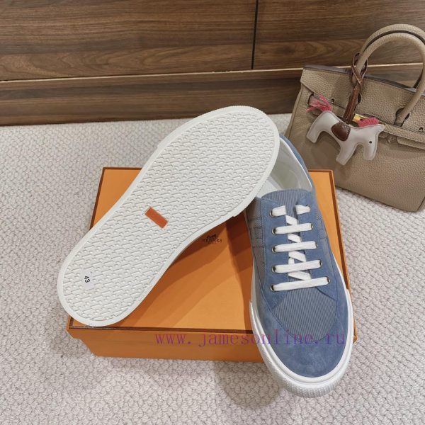 Men's 20 couple's H home 23ss early spring white shoes with last design and British retro stfwhpia4l - Image 10