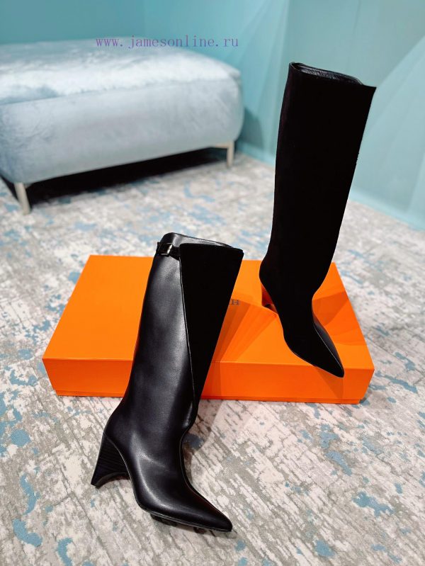 ?????????? New Product ReleaseFabric calf leather+OxfordInner dyed cowhideLeather outsoleElevqy7fhye - Image 5
