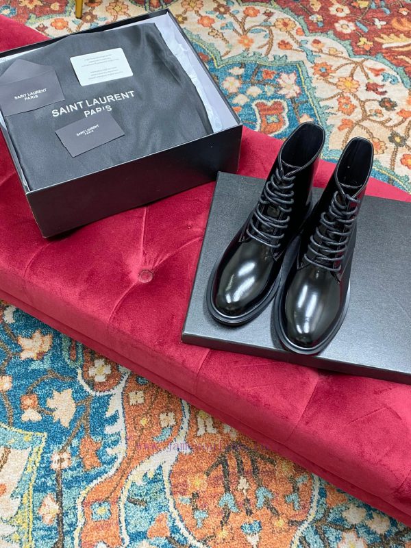 ️ ——Saint Laurent YSL One Belt Sleeve Short Boots Martin Boot SeriesTop tier fashion show selwxwe90e - Image 8