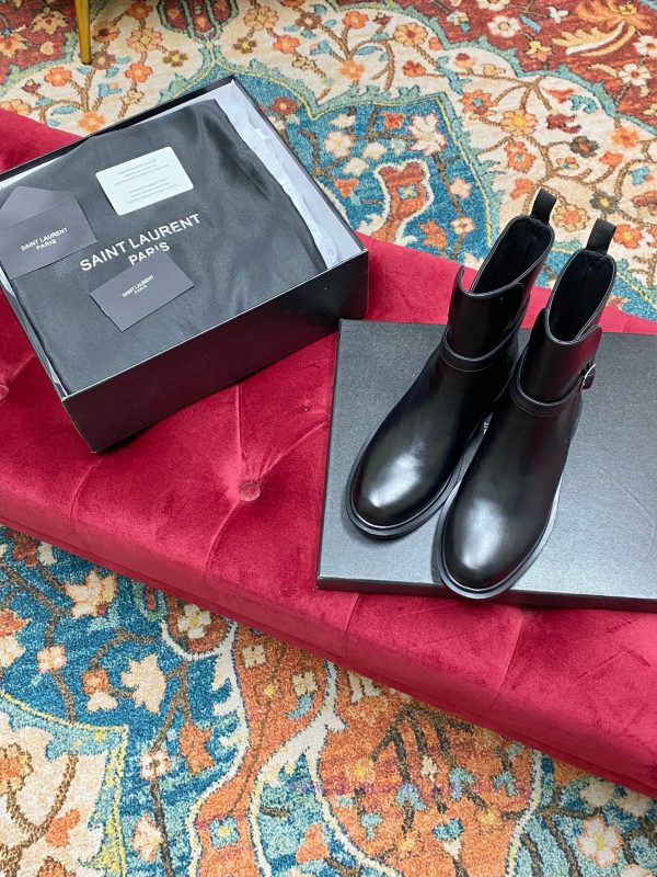 ️——Saint Laurent YSL One Belt Sleeve Short Boots Martin Boot SeriesTop tier fashion show sercbucsqh2 - Image 8