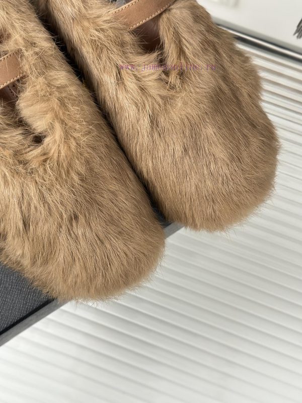 AlAIA | Alaia 23S New Retro ProductOne lined Mary Jane shoes, hairy shoesFull of girlish styf9qlu8oc - Image 8