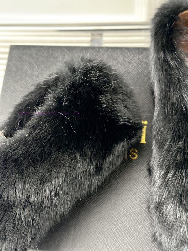 AlAIA | Alaia 23S New Retro ProductOne lined Mary Jane shoes, hairy shoesFull of girlish stye0cr2l97 - Image 9