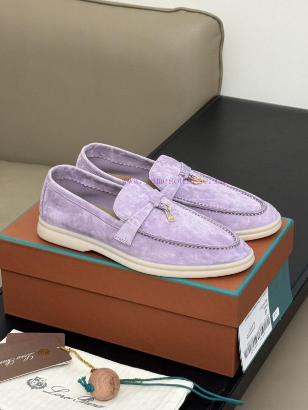 Top versionLoro Piana Classic Soft soled ShoesCouple style, classic color+2023 new colorA lo9cryfasb
