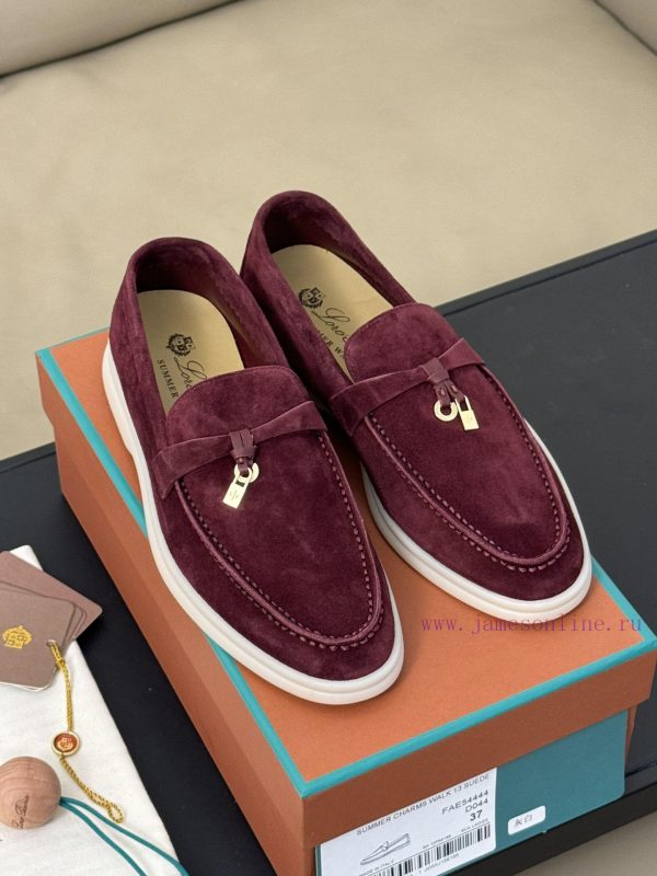 Top versionLoro Piana Classic Soft soled ShoesCouple style, classic color+2023 new colorA loans5l20o - Image 4