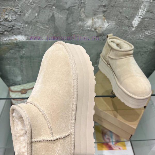 UGG thick soled snow boots ️️ fur integrated short tube snow boots with thick soles for incrxtemw6u6 - Image 5