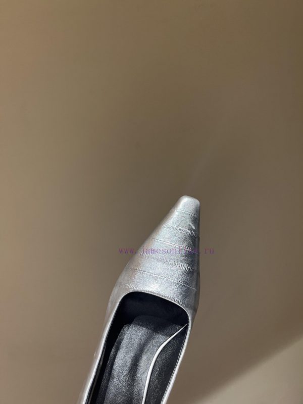 The mostThe row autumn and winter new high-heeled square headed cat heel high-heeled single rcp2pe5s - Image 5