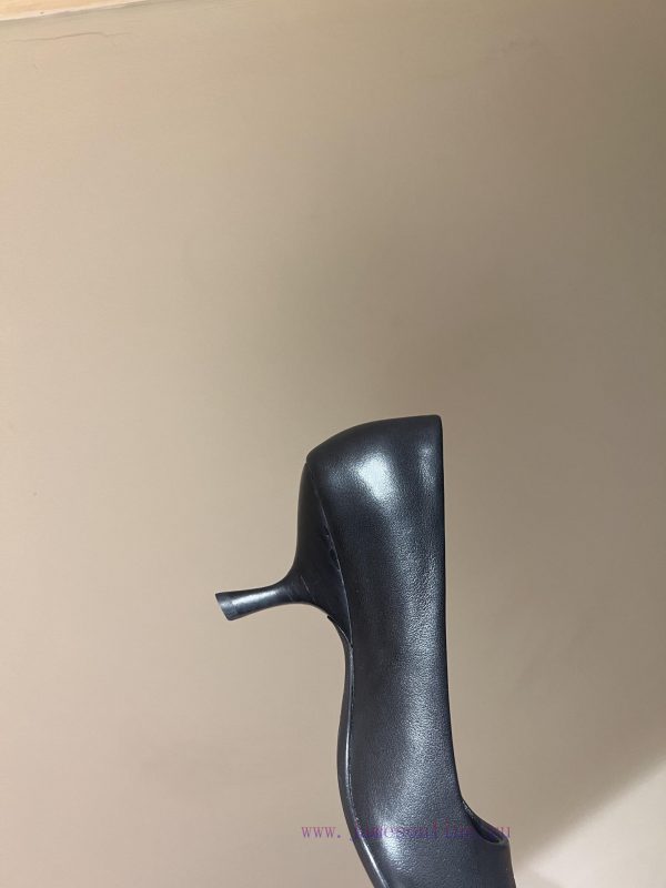The mostThe row autumn and winter new high-heeled square headed cat heel high-heeled single t2cxzsbv - Image 7