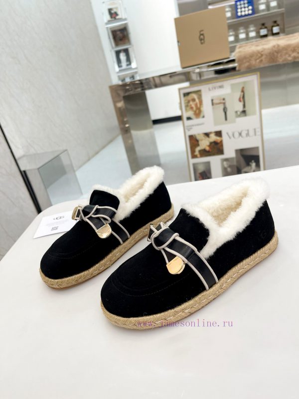 ??? ◾ 2023 new model ◾ Winter new fur shoes with a butterfly knot decoration on the instep, 5wk4euwe - Image 8