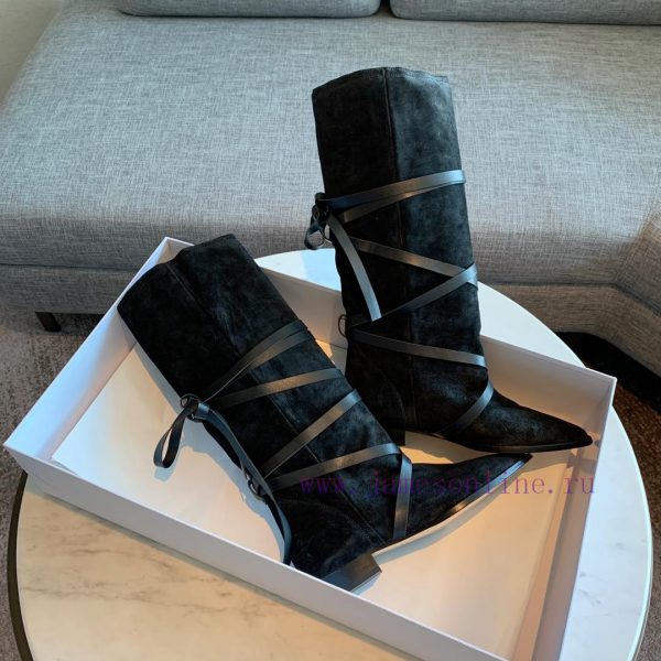 ISABEL MARANT strap boots are here for summer wear. A pair of legendary retro boot strap deshf68wgzg - Image 5