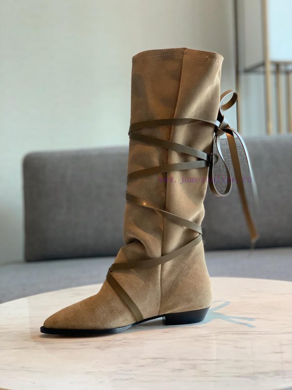 ISABEL MARANT strap boots are here for summer wear. A pair of legendary retro boot strap desx7a3denx - Image 10