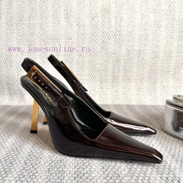 'SAINT LAUREN *' brand new high heels for fashion shows, with a new shoe design and Saint La6fclpyt4 - Image 5