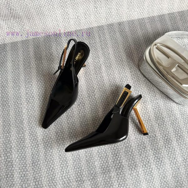 'SAINT LAUREN *' brand new high heels for fashion shows, with a new shoe design and Saint Latrvqkkem - Image 5