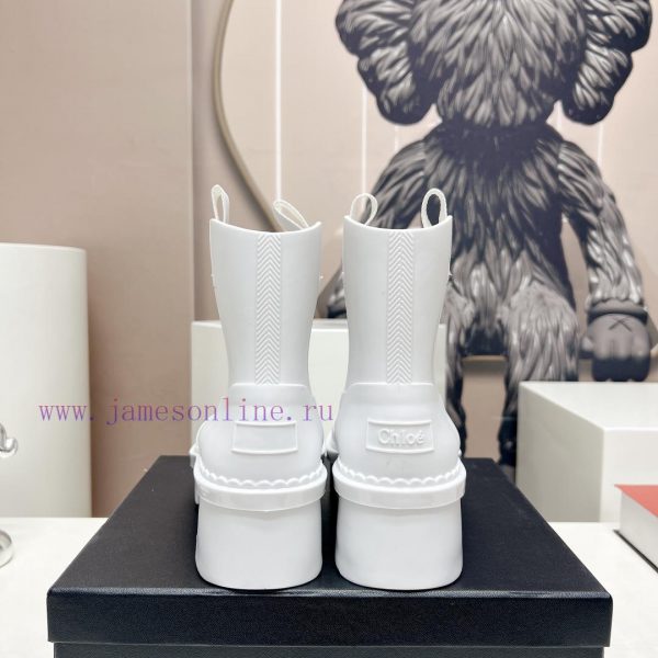Long term production of 'Top'Chlo é Classic Leisure Pop up SeriesRound toe thick soled rain n637vxei - Image 9