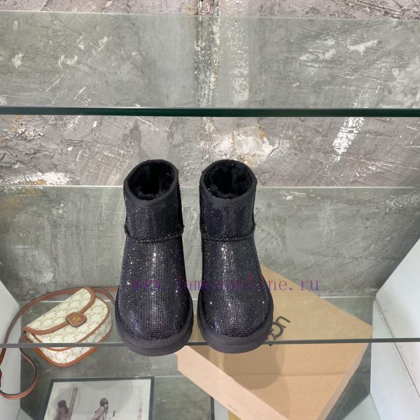 UGG Full Diamond Snow Boots ️️ Super Beautiful Bling Bling Glittering Return Rate Explosive b6xmtx6s