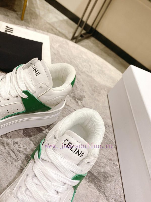 Top versionCeline's new autumn and winter color blocked sports shoes with thick soles and heb8vxqsiy - Image 7