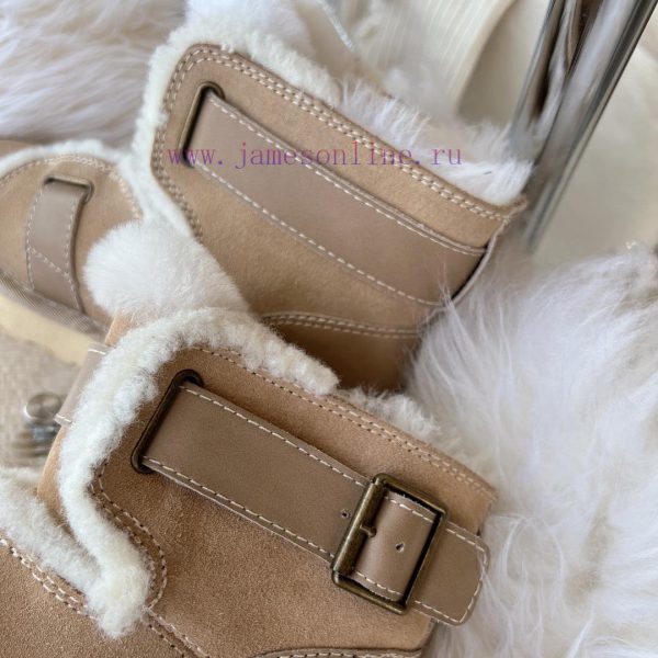 - New Sand ColorCool motorcycle style 〰️UGG super cool and super A leather motorcycle snow bru4nc4a9 - Image 7
