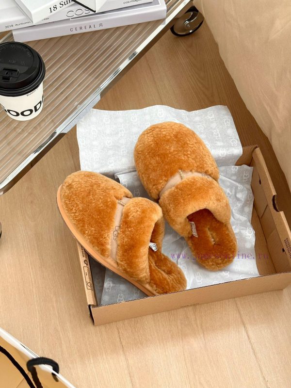 - Camel color ?UGG autumn and winter classic fur integrated full toe fur mopHigh density imp6gfn4rle - Image 7