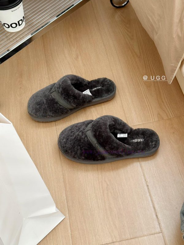 - Grey ️UGG autumn and winter classic fur integrated full toe fur mopHigh density imported fthpv83kq - Image 6