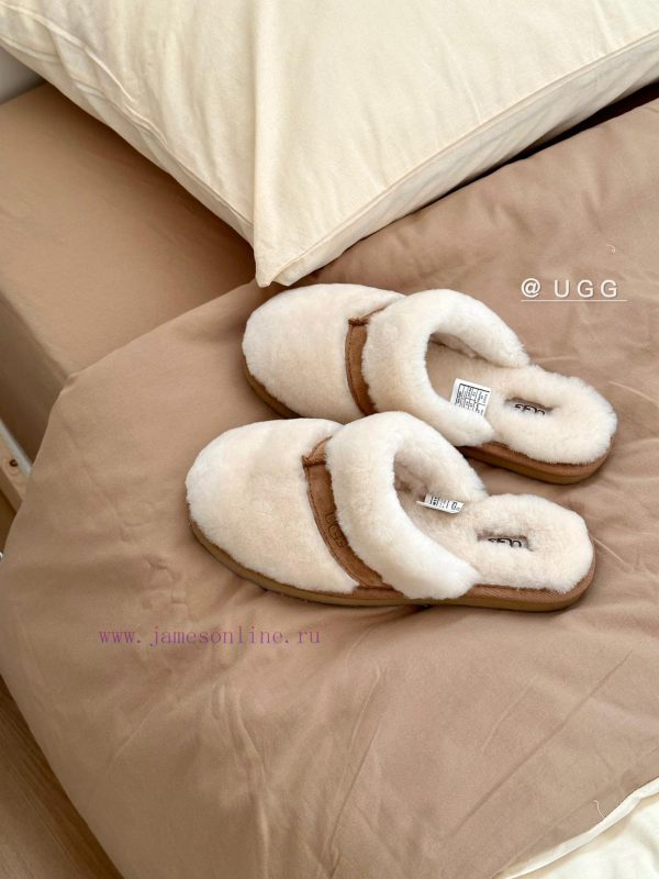 - off white ?UGG autumn and winter classic fur integrated full toe fur mopHigh density imporww6p1qcl - Image 6