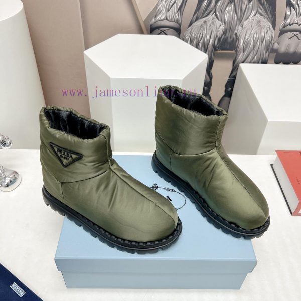Top tierPRADA's latest runway collection for couples in space cotton boots for autumn and wiofjxe8pt - Image 3