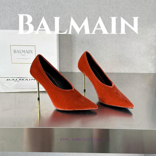 BalmainBalmain???????First release ??????? Balmain ?????? Spring/Summer Ruby Velvet Stiletto9xqc7zh4