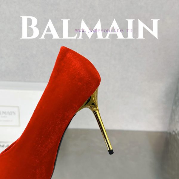 BalmainBalmain???????First release ??????? Balmain ?????? Spring/Summer Ruby Velvet Stilettohib038yo - Image 10