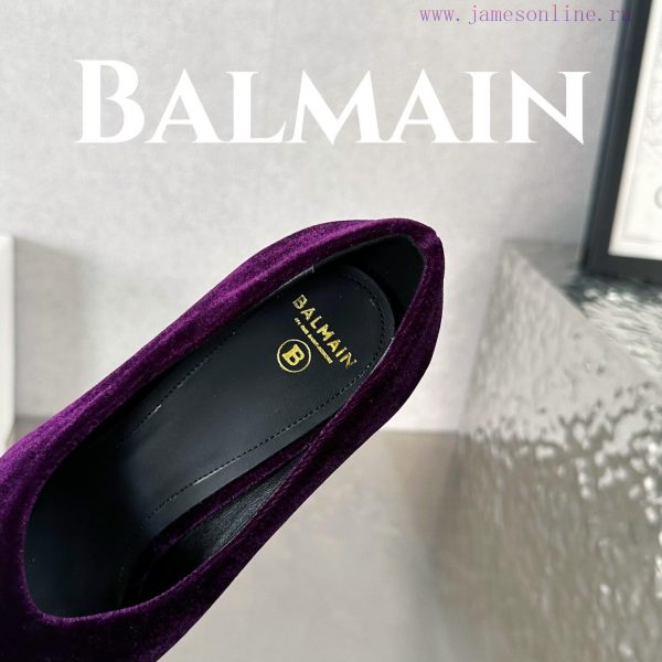 BalmainBalmain???????First release ??????? Balmain ?????? Spring/Summer Ruby Velvet Stilettoy75828wa - Image 9