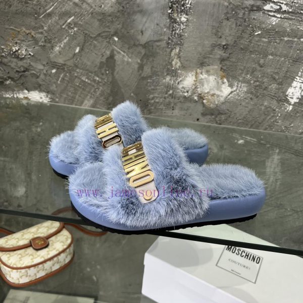 Moschino Mao Mao Slippers ️️ High end Lazy Slippers Released Across the Internet ?  Elegant ch3tfv03 - Image 3
