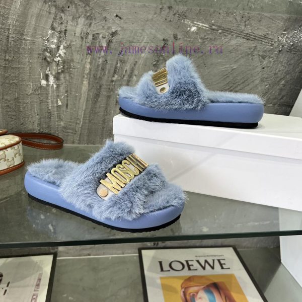 Moschino Mao Mao Slippers ️️ High end Lazy Slippers Released Across the Internet ?  Elegant ch3tfv03 - Image 8