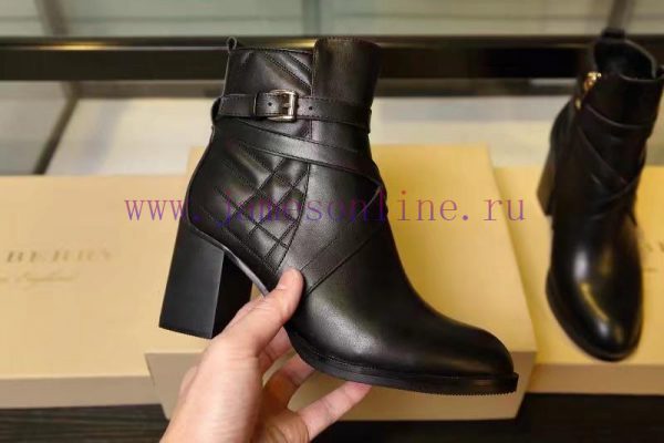 Burberry BURBERRY equestrian inspiration and ankle boots, selected smooth leather material, xi67zidb